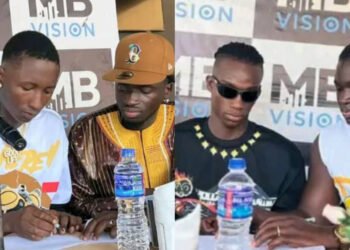 MB Vision signs Lucky Saul, King Saul in Gambian music debut
